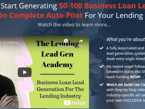 The Lending Lead Gen Academy download course